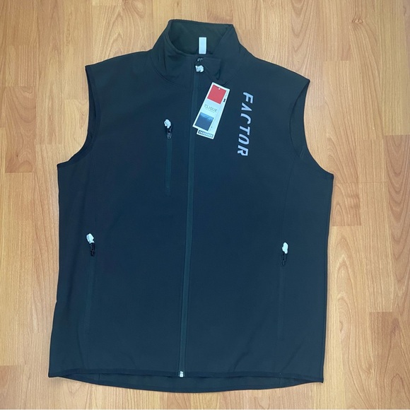 Factor Bikes Logo Classic Softshell Vest Men’s XL - Picture 1 of 12
